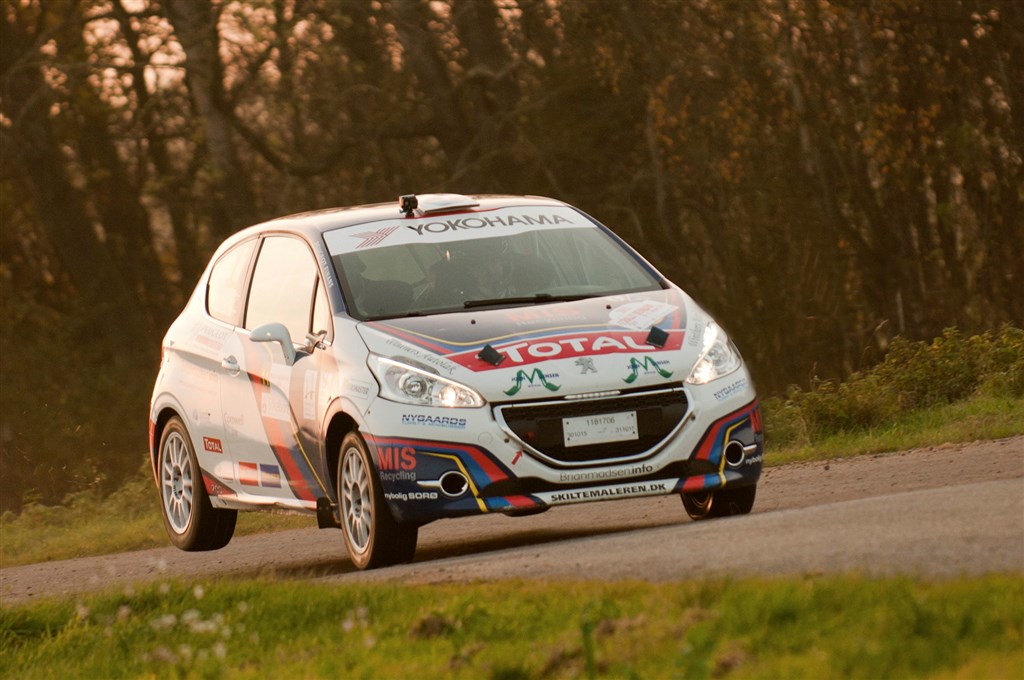 Kim Madsen og Anja Posorski.
(Foto: rallypics.dk)
